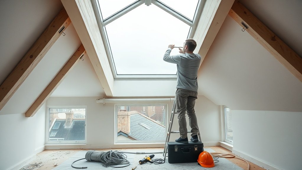 Electric Skylight Installation Notting Hill