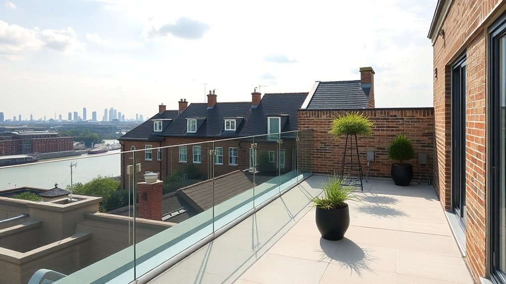Frameless Glass Balustrades Notting Hill