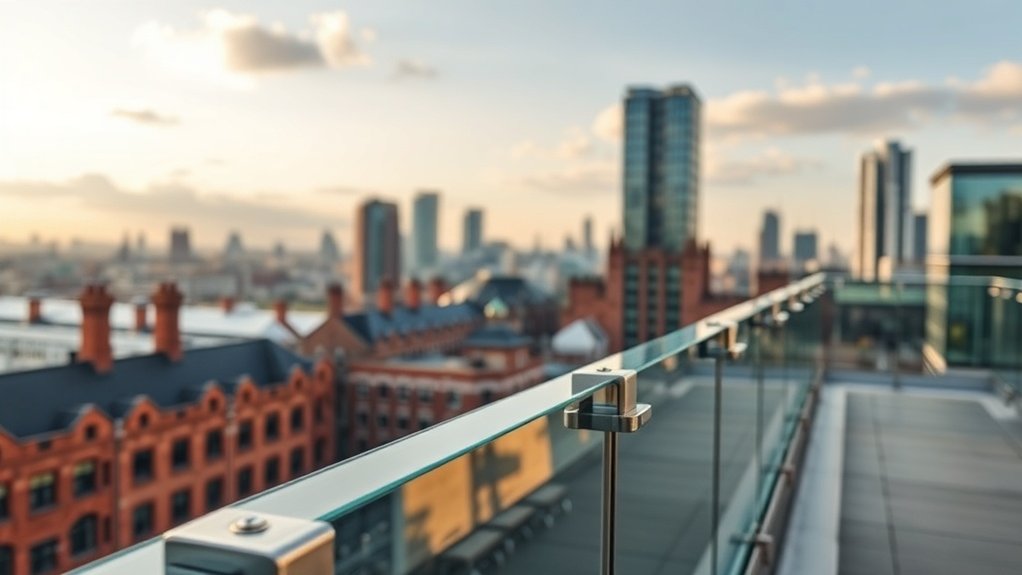 Glass Balustrades Hillgate Village
