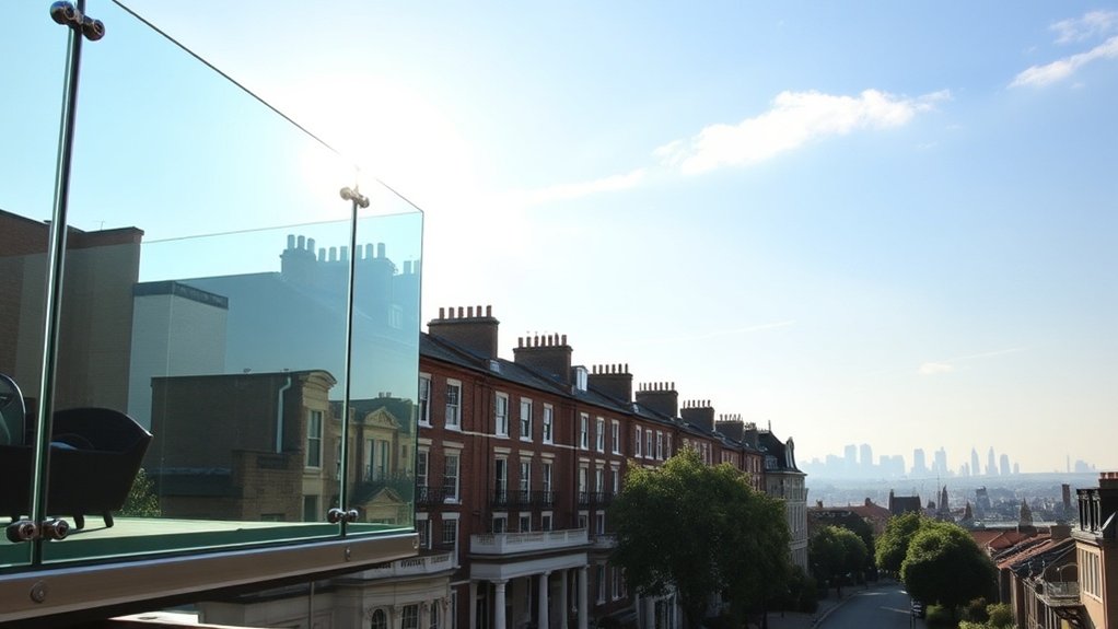 Glass Balustrades & Balconies Notting Hill