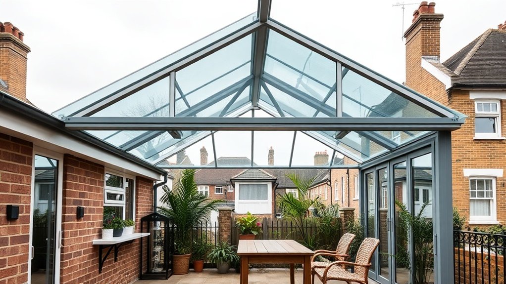 Lean-To Glazing Notting Hill