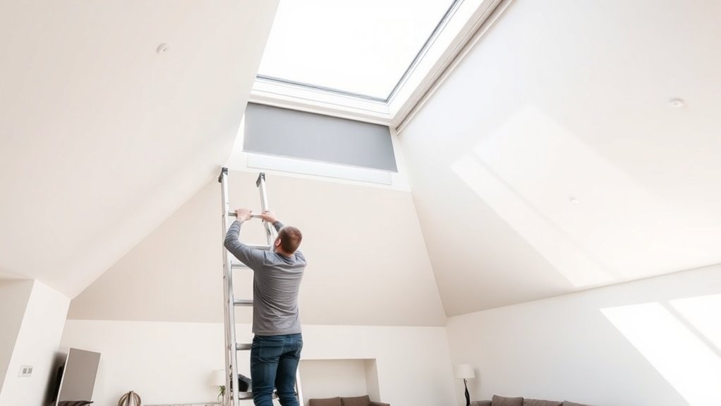 Skylight Blinds Installation Notting Hill