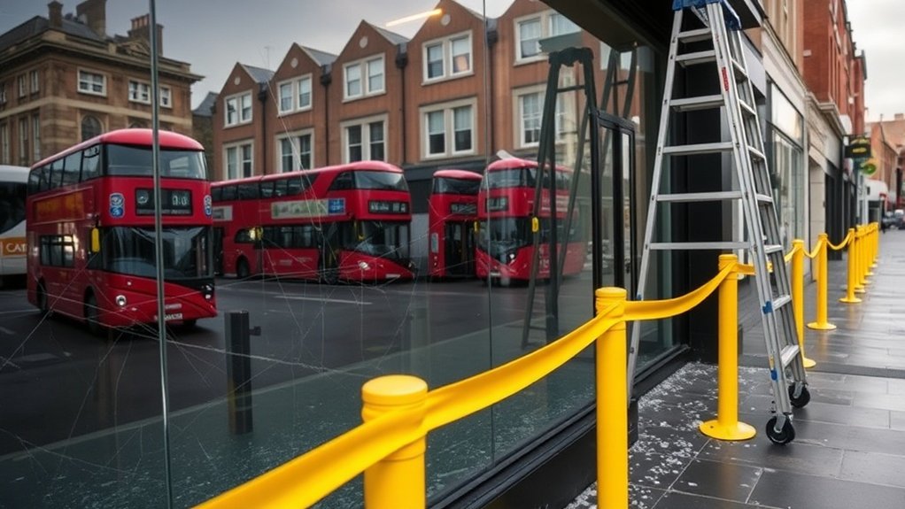 Vandalism Glass Repair Notting Hill